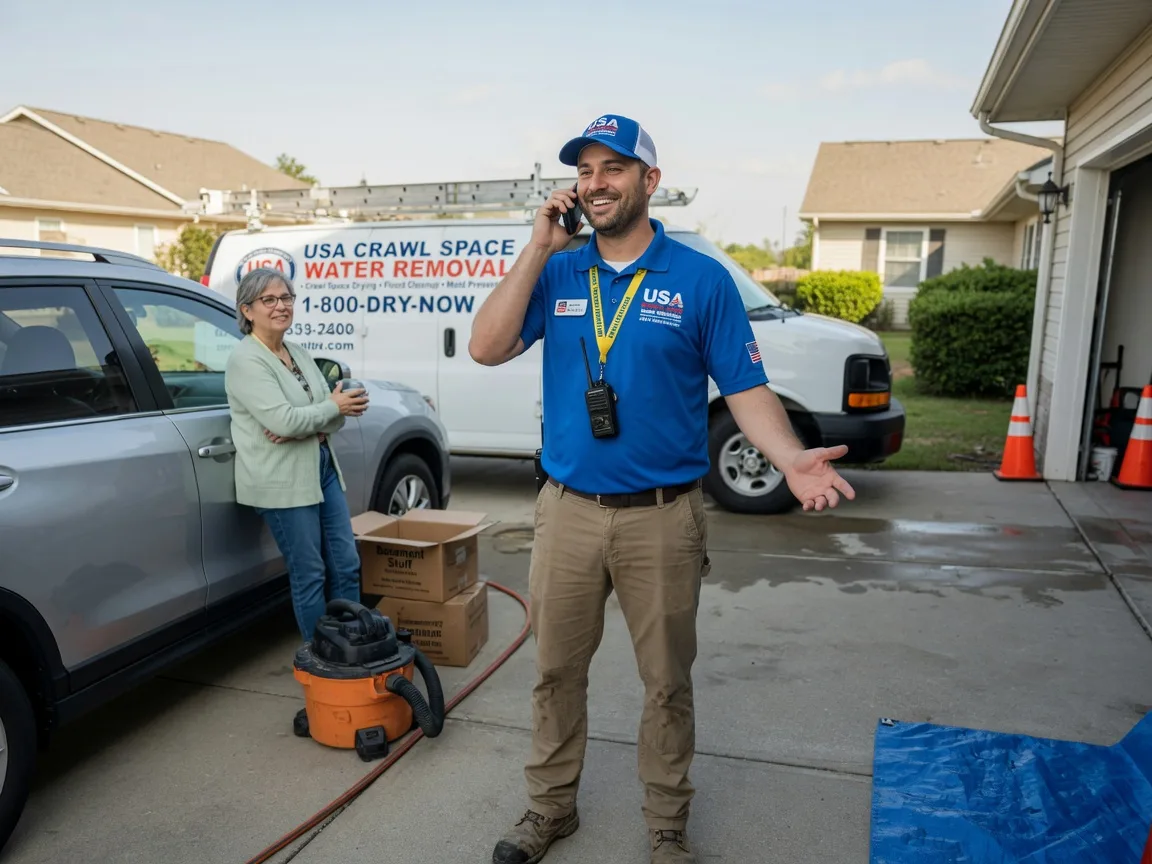 Crawl Space Water Removal Woodsfield, OH FAQs